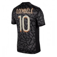 Paris Saint-Germain Ousmane Dembele #10 Replica Third Shirt 2023-24 Short Sleeve
